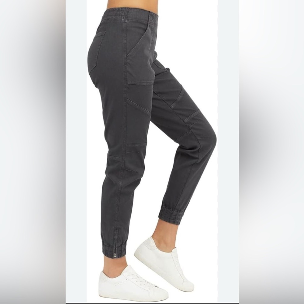 SPANX Slate Gray High-Rise Jogger Pants